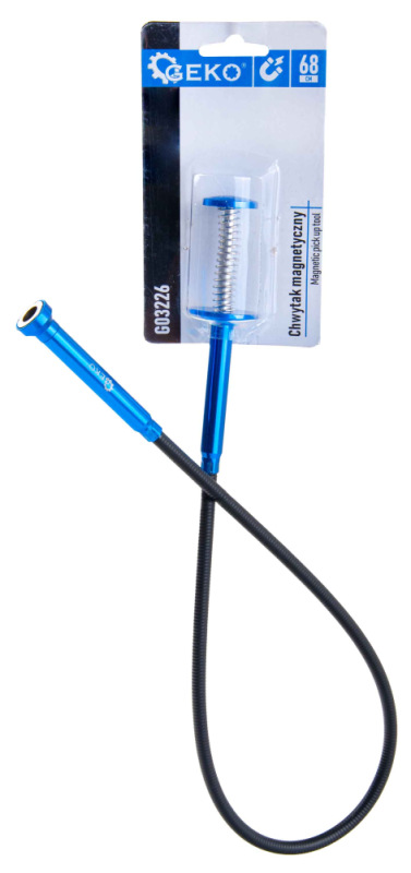 Elastický vyťahovač s magnetom a čeľusťami, 68 cm, GEKO 4