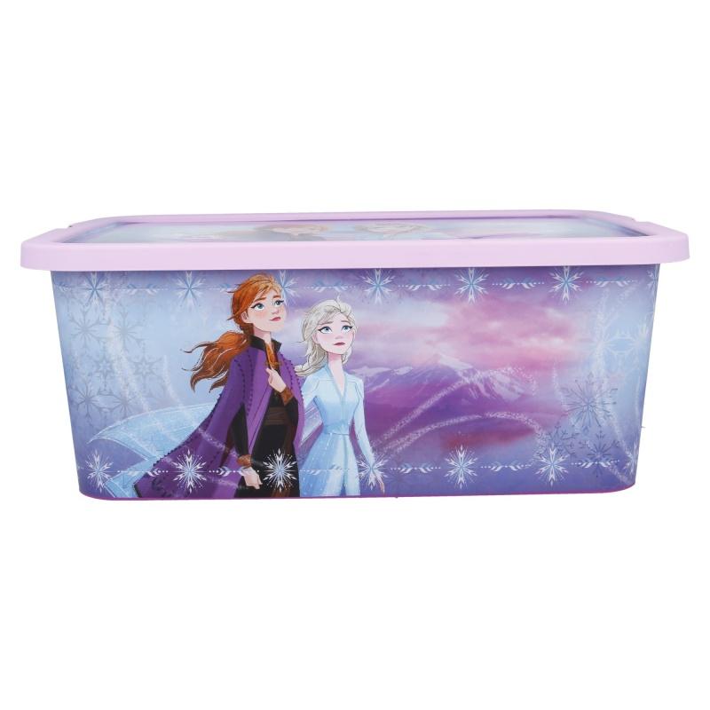 Plastový úložný box DISNEY FROZEN 13L, 03255