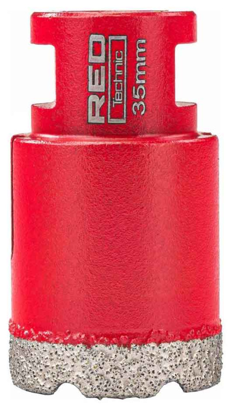 Sada diamantových koruniek, závit M14, rozmery 6, 8, 10, 35, 68 mm, RED TECHNIK 3