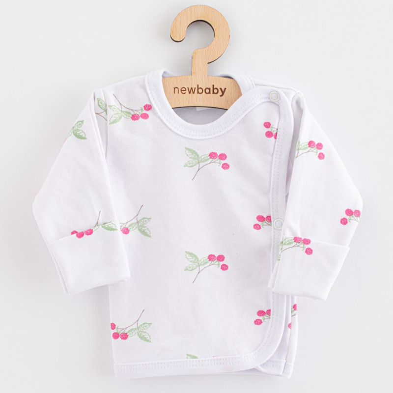 Dojčenská košieľka New Baby Classic II raspberry 62 (3-6m)