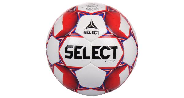 Select FB Clava futbalová lopta biela-červená