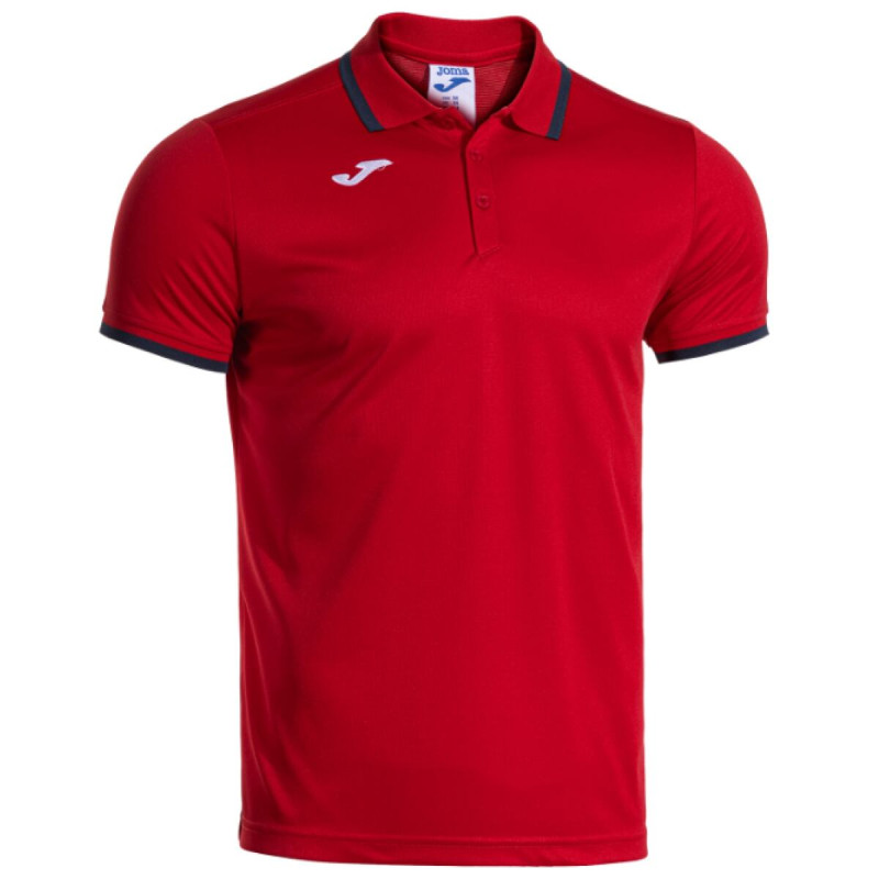 Combi Premium Short Sleeve Polo pánske tričko červená-navy