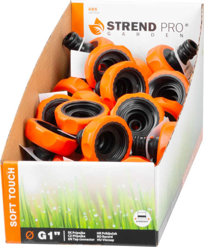 Prípojka Strend Pro 1", na vodovodný kohútik, SoftTouch, adaptér, Sellbox 40 ks 2