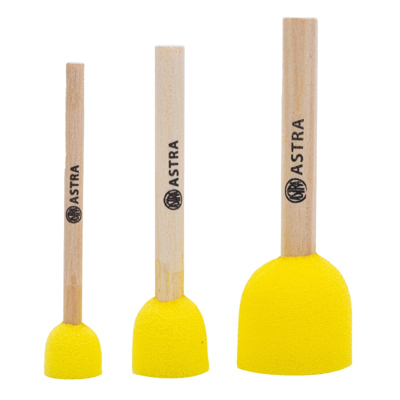 Špongie a valčeky na maľovanie pre deti – sada 7 ks Astra, 315024003 5