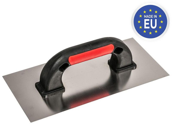 Hladítko Strend Pro Premium, EXC RED-Black, U-plast. rúčka, 270x130 mm, rovné, 0,7 mm, nerez 1