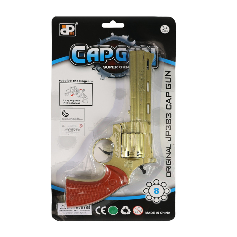 Pištoľ na kapsule 8 rán, 2 druhy 5