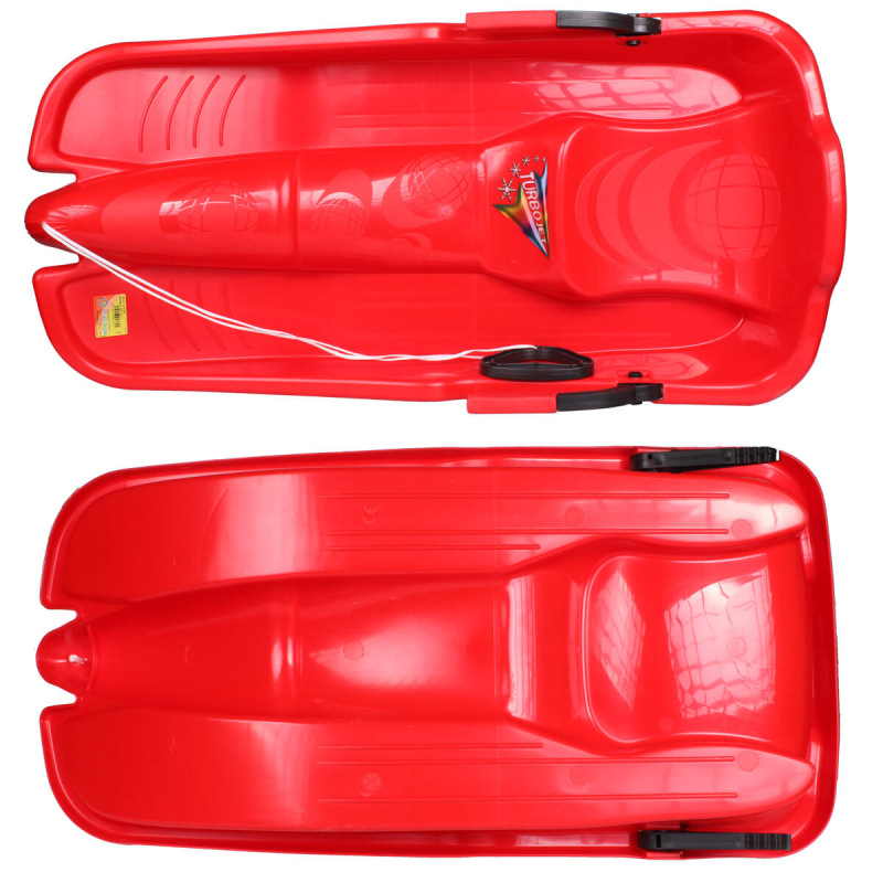 TurboJet plastové boby červená 2