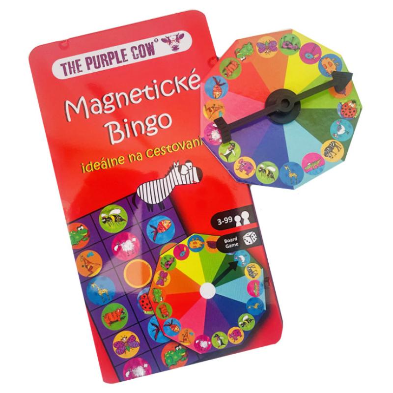 Magnetická cestovná hra Bingo