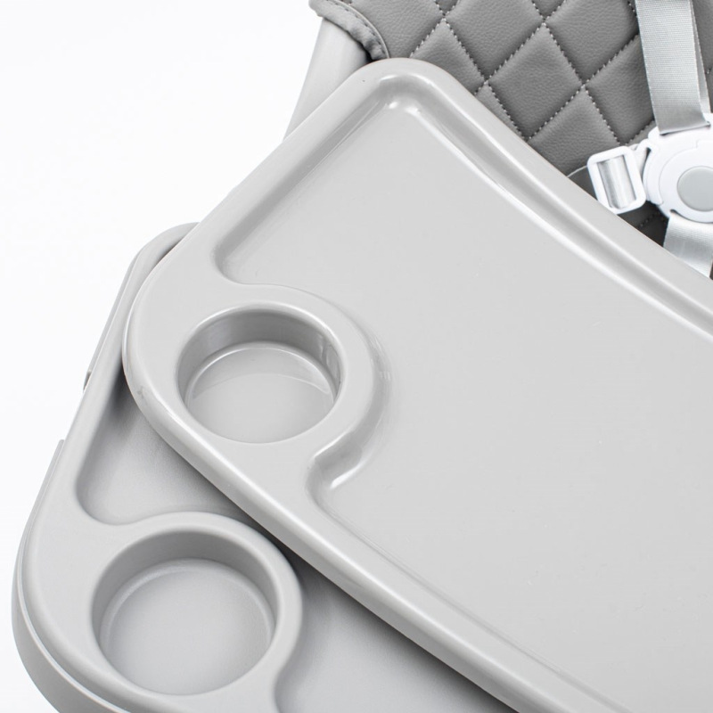 Jedálenská stolička Baby Mix Freja wooden dark grey 3