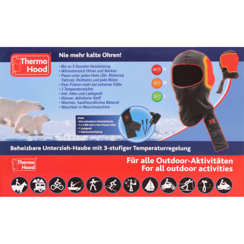 Thermo Hood vyhrievaná kukla 4