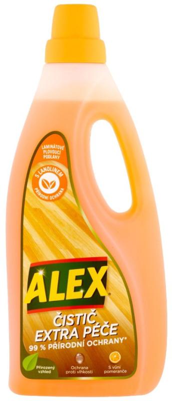 Čistič Alex, extra starostlivosť na laminátové podlahy, 750 ml