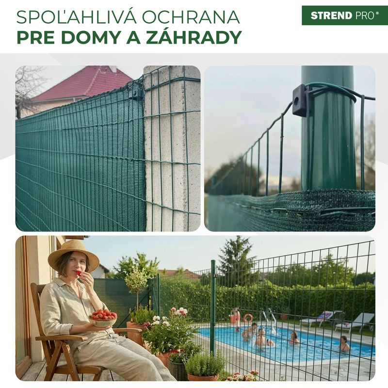 Pletivo EUROPLAST 1, 1000/100x50/2,20 mm, zelené, RAL 6005, Zn+PVC, ohradové, bal. 25 m 7