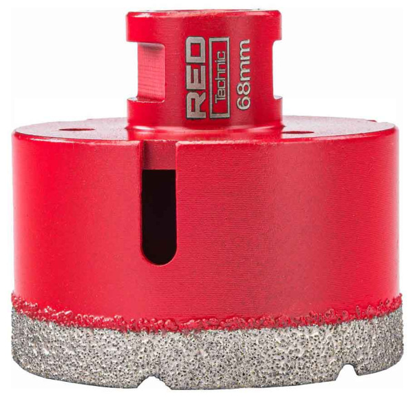 Sada diamantových koruniek, závit M14, rozmery 6, 8, 10, 35, 68 mm, RED TECHNIK 2