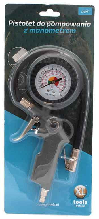 Pištoľ na plnenie pneumatík s manometrom, XL-TOOLS 3