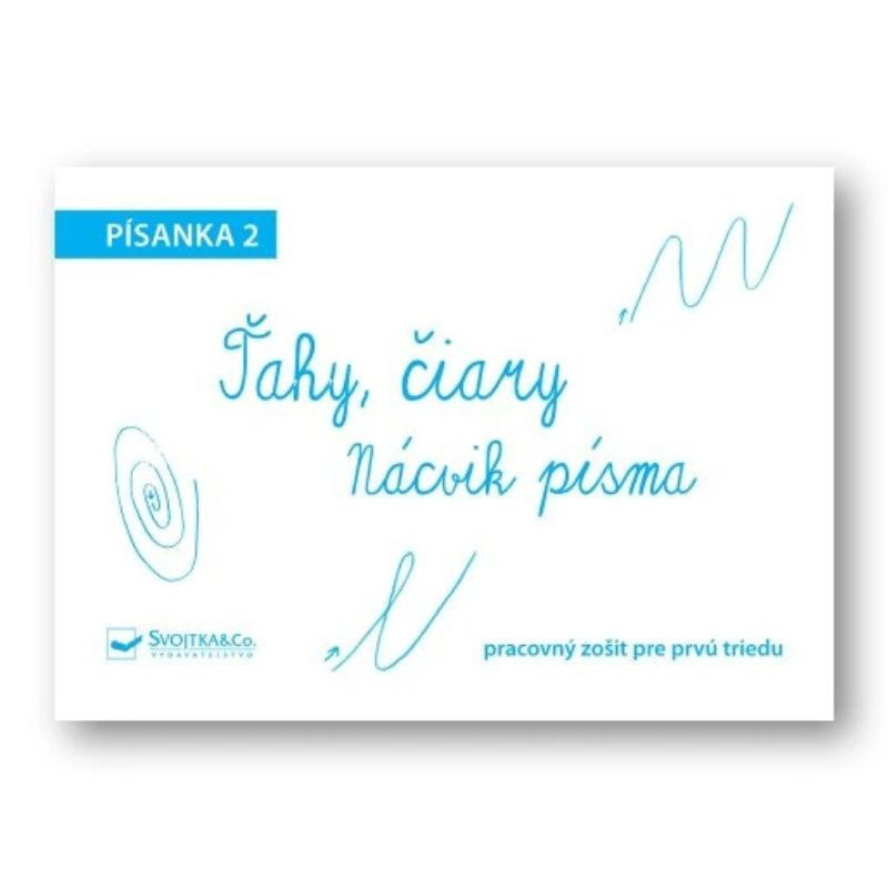Písanka 2 – Ťahy, čiary – nácvik písma