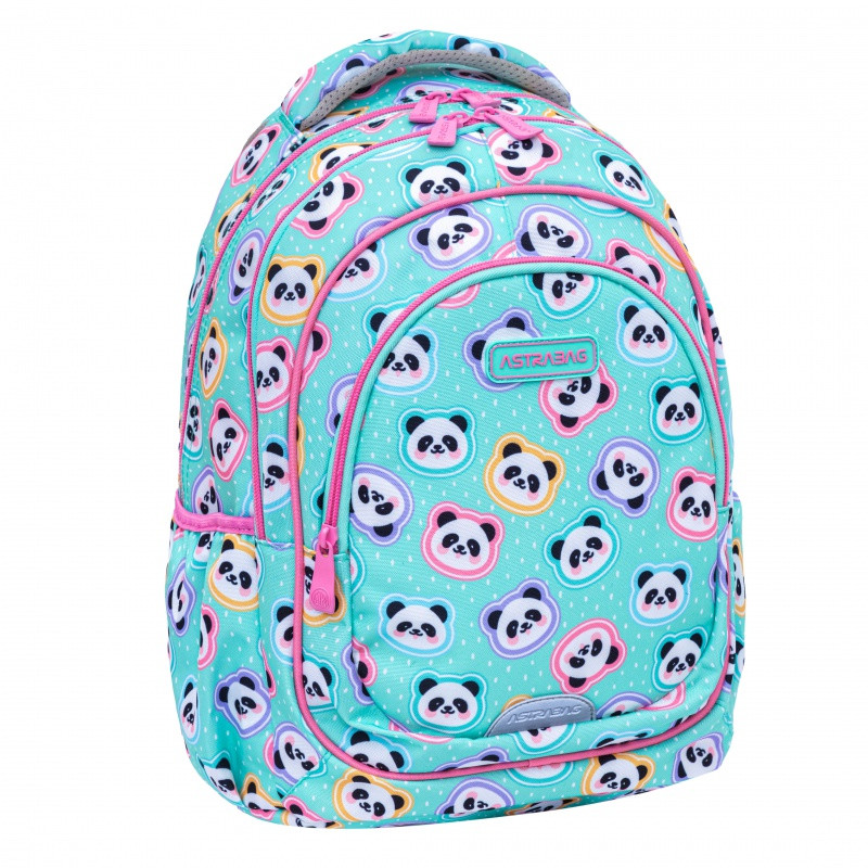 Školský batoh pre prvý stupeň AstraBAG MINTY PANDAS, AB330, 502025010 3