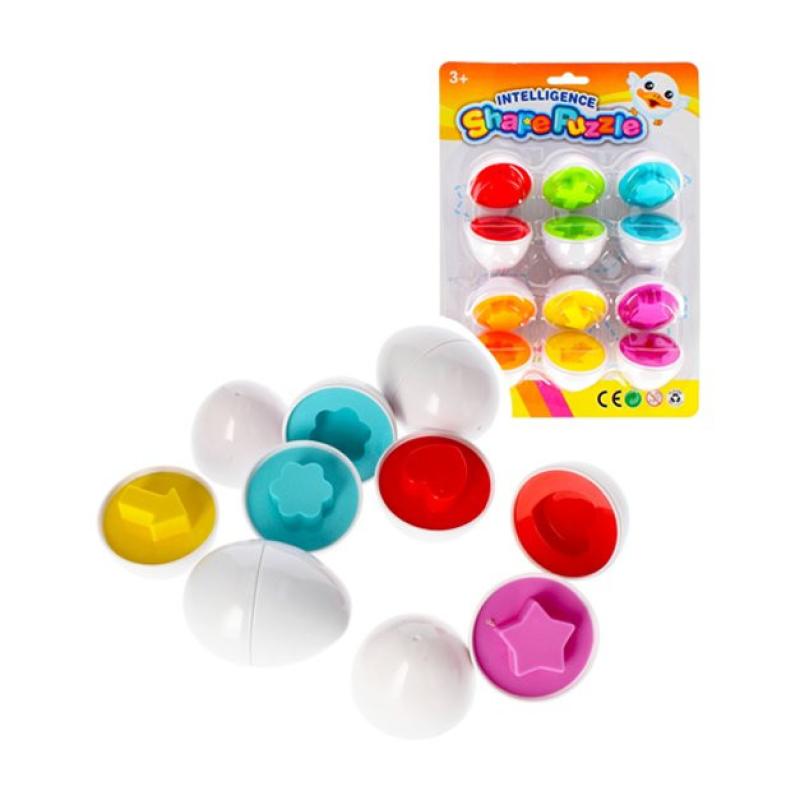 Edukačné Puzzle vajíčka