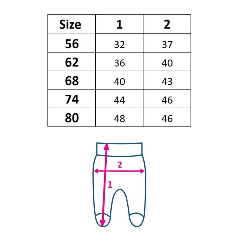 Dojčenské bavlnené polodupačky Wild Bear 80 (9-12m)