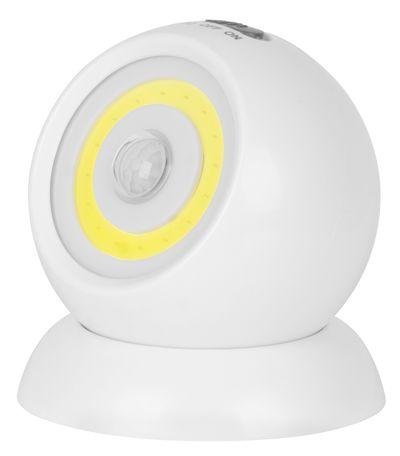 Svietidlo Strend Pro Circle ML5007, COB LED 160 lm, 360°, magnet, 3xAAA, senzor pohybu