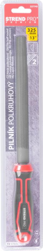 Pilník Strend Pro Premium ComfortGrip DL622, 325 mm, polkruhový