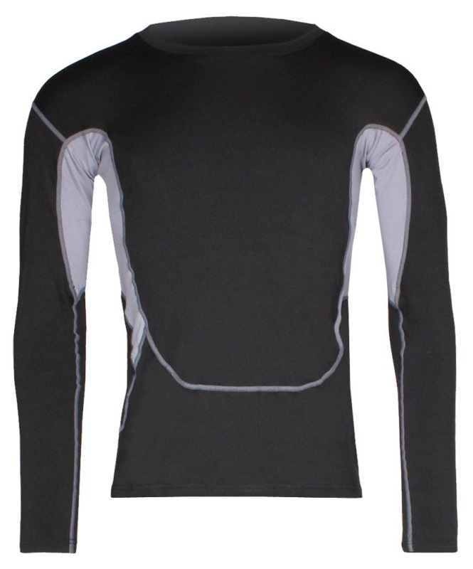 Thick Warm fitness set sivá 1