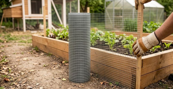 Pletivo GARDEN ZN 1000/6,3x6,3/0,8 mm, štvorhranné, záhradné, chovateľské, bal. 25 m 1