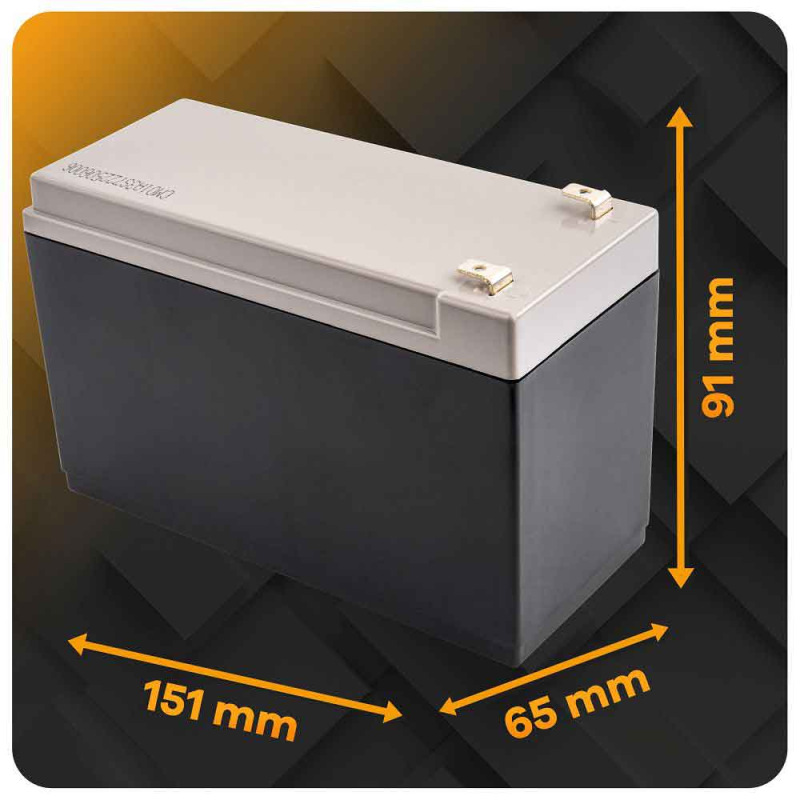 Náhradná batéria pre akumulátorový postrekovač, 12V, 12Ah, POWERMAT 8