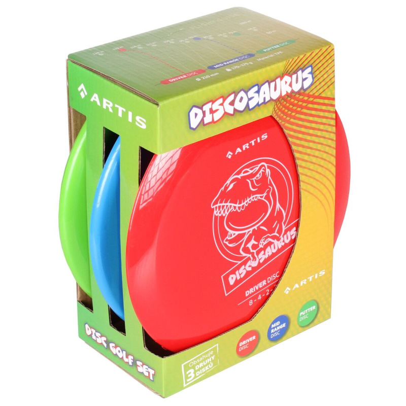Disc Golf Discosaurus Set sada diskov 1
