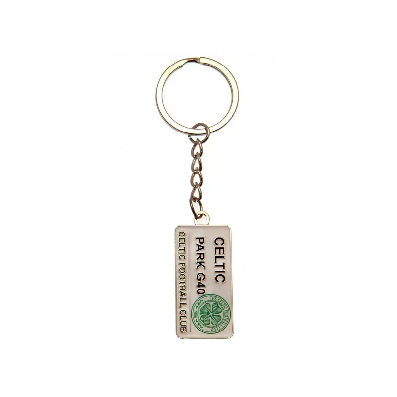 FOREVER COLLECTIBLES Kovový prívesok na kľúče CELTIC F.C. Street Sign Keyring