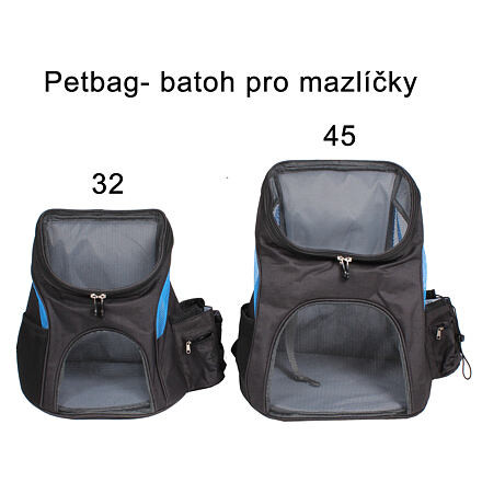 Petbag 32 batoh pre miláčikov modrá 4