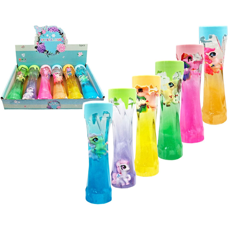 Sliz s jednorožcom dvojfarebný