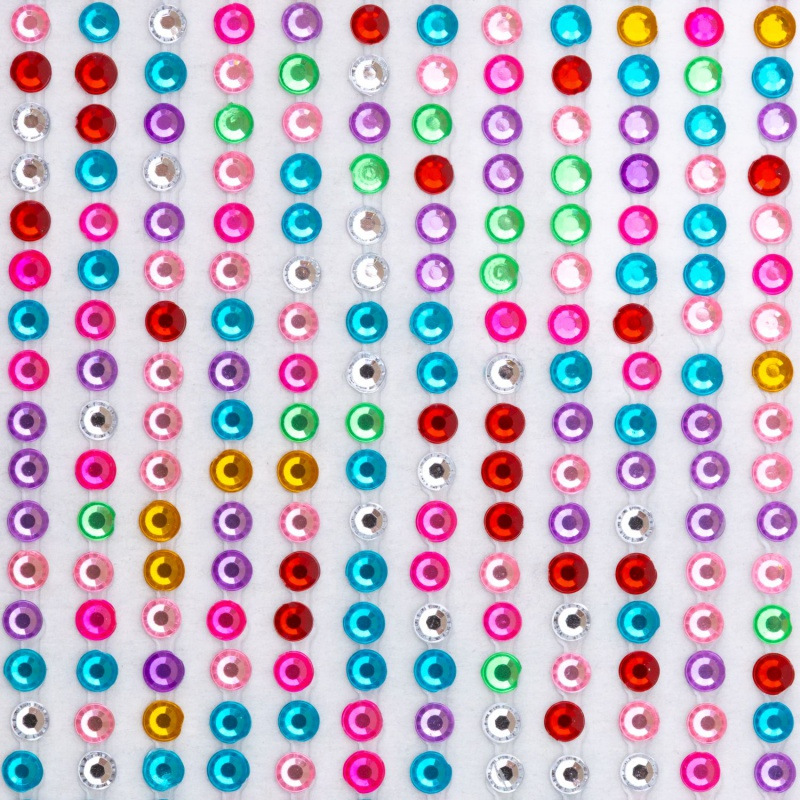 ASTRA CREATIVO Dekoračné samolepiace kamienky, 3 mm, 725 ks, MIX FARIEB, 335118011 2