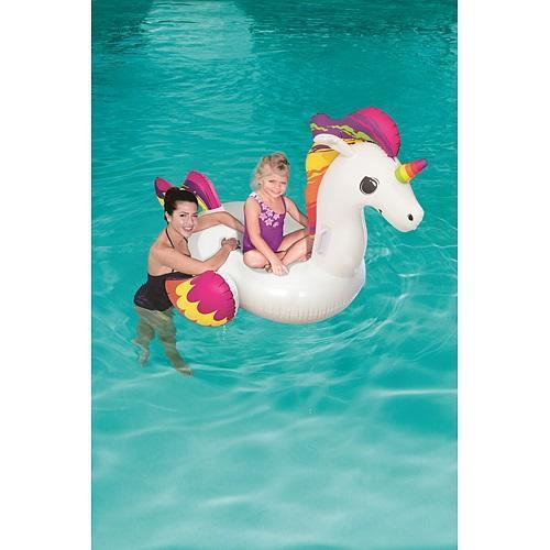 Jednorožec Bestway® 41114, Fantasy unicorn rider, detský MAXI, nafukovací, 1,50x1,17 m