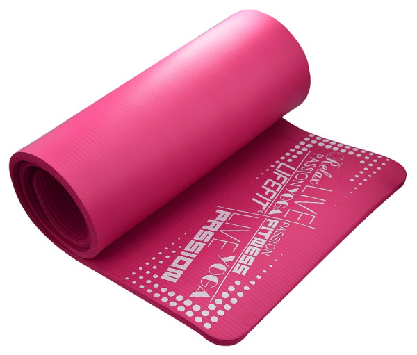 YOGA MAT EXKL+,180x58x1,5,ruzova 1
