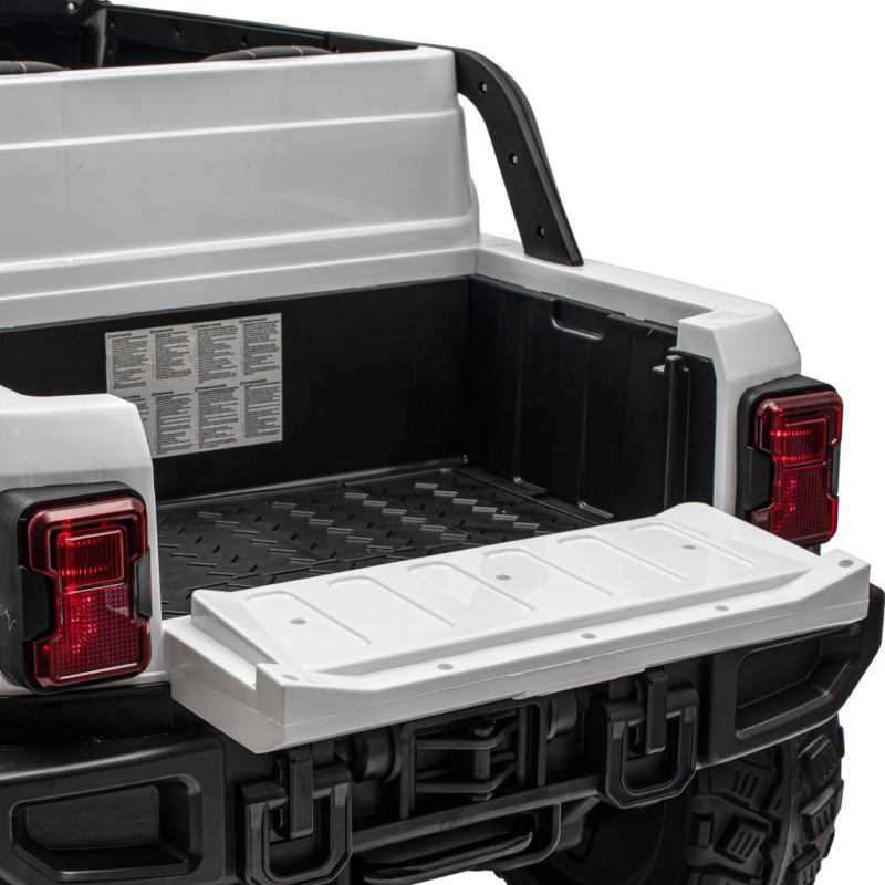 Detské elektrické autíčko Baby Mix Flexible biele 3