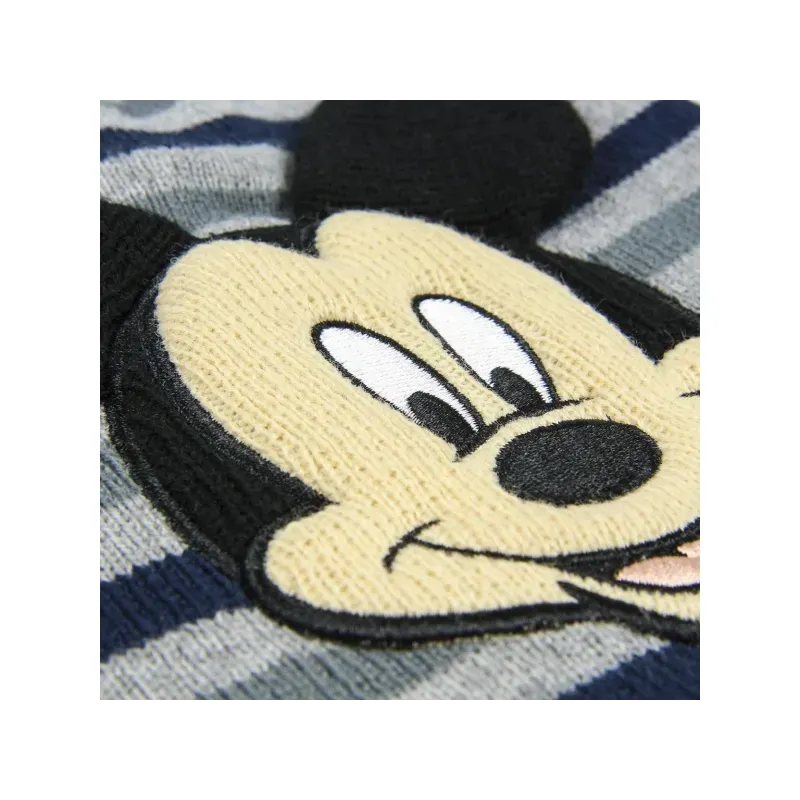 CERDÁ Chlapčenská zimná čiapka s aplikáciami MICKEY MOUSE, 2200004415