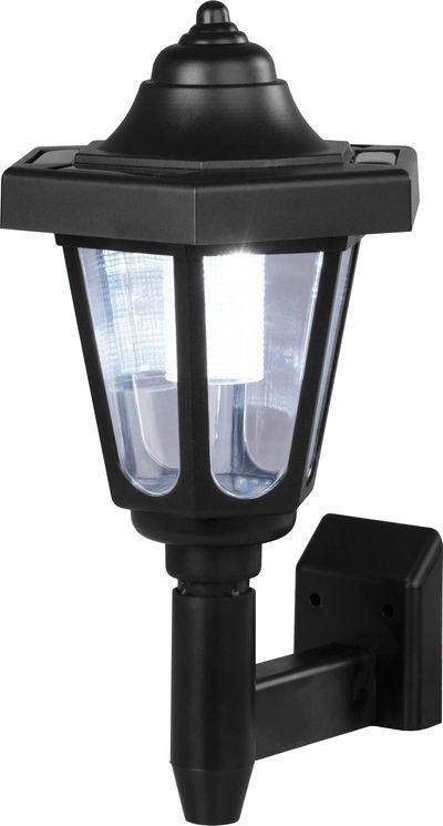 Lampa Strend Pro Wall, solárna, 1x LED, na stenu/plot, 16,5x16,5x30 cm