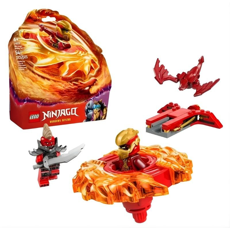 LEGO NINJAGO Kaiov dračí Spinjitzu spinner
