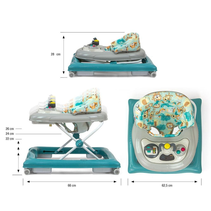 Detské chodítko Milly Mally Patrol Safari 4