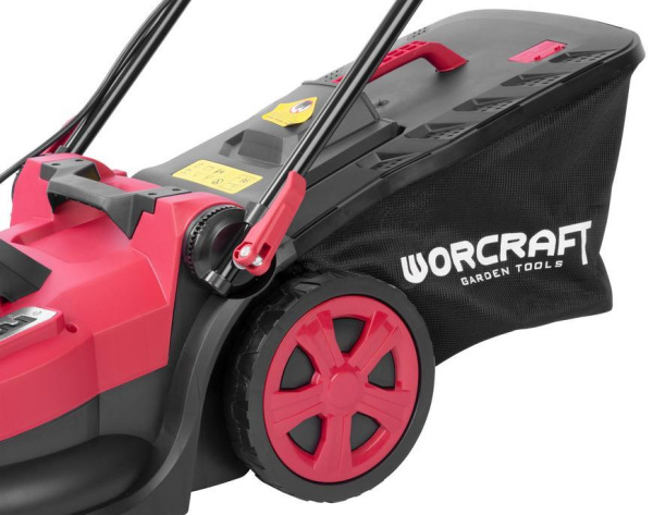 Kosačka Worcraft CLM-S40LiB ShareSYS, 2x20V, 40V Li-Ion, 400 mm, 45 lit., SET 2x akumulátor + nabíja 5