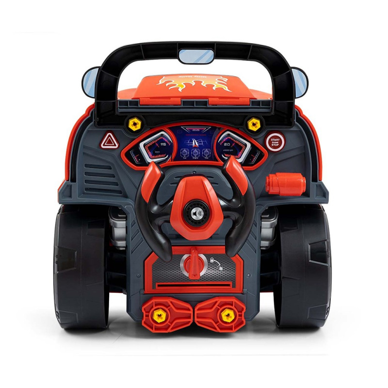 Realistický model prednej časti auta s otváracou kapotou Milly Mally N-GINE red 5