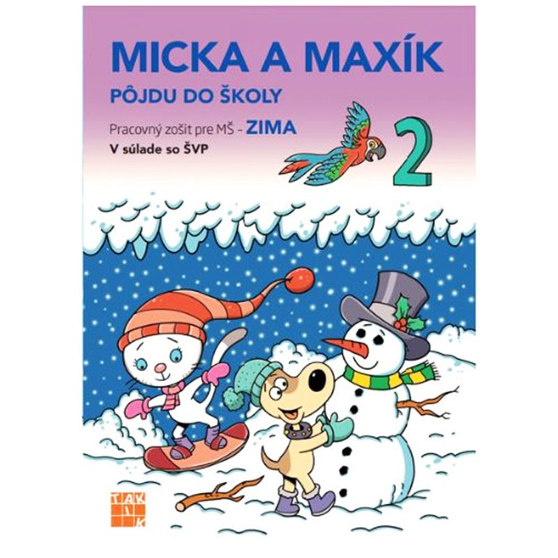 Micka a Maxík idú do školy Zima