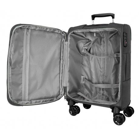 JOUMMA BAGS MOVOM Atlanta Grey, Textilný cestovný kufor, 56x37x20cm, 34L, 5318623 (small)