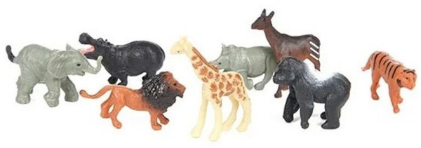 Figúrky Animal World 8ks 3 druhy 4
