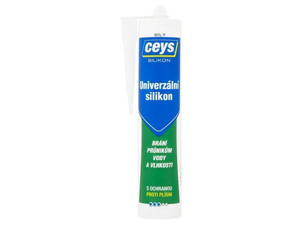 Silikón Ceys Univerzálny, biely, 280 ml