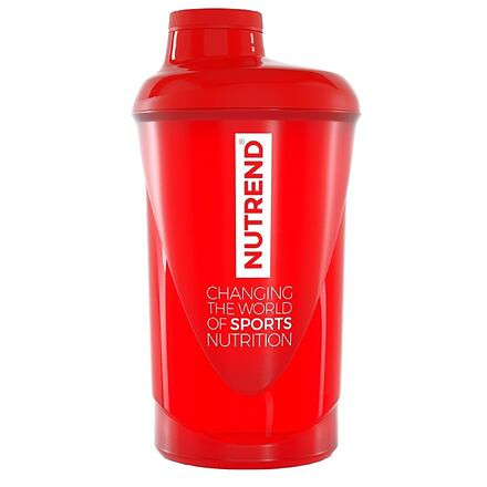 Nutrend Shaker šejker 600 ml červená