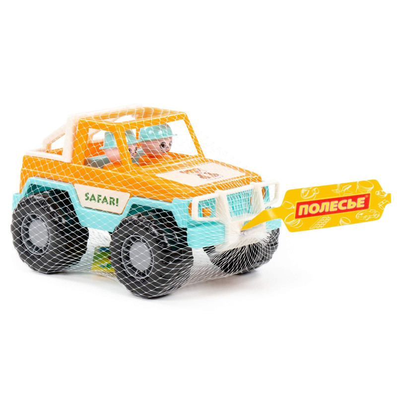 Safari Jeep oranžový 2