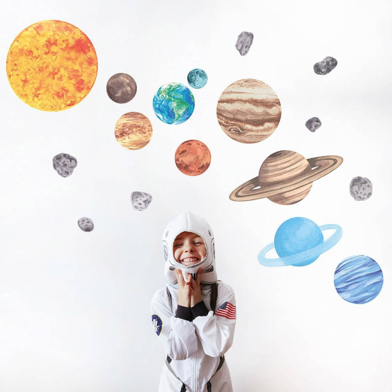 Samolepka na stenu Slnečná sústava S 2