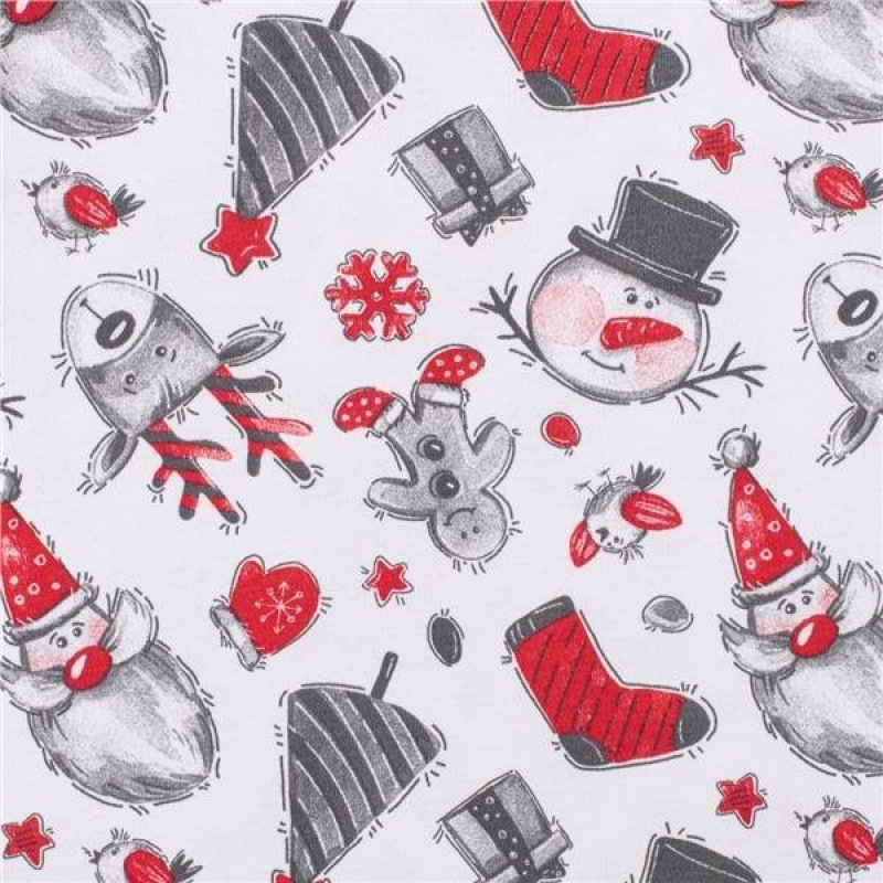 Dojčenské body s dlhým rukávom New Baby Christmas 62 (3-6m) 1