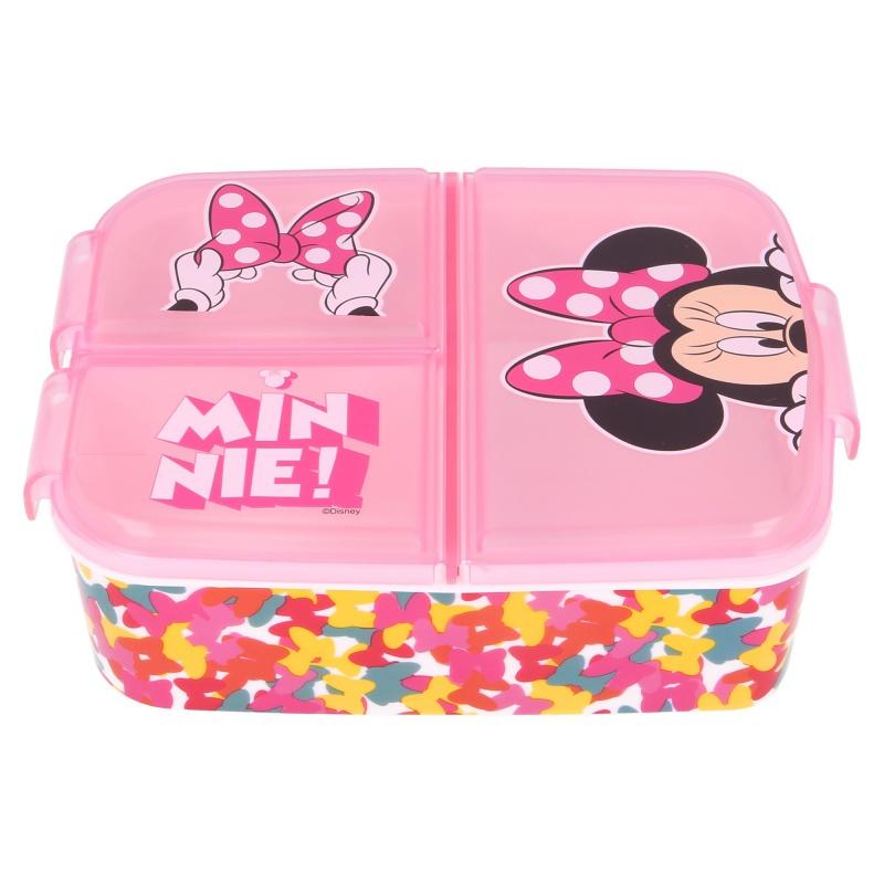 Delený plastový box na desiatu MINNIE MOUSE Butterfly, 51120 1